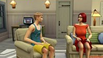 การ์ตูนโป๊ภาคพิสดาร The Sims xxx ป้ามาเจอหลานชายกำลังชักว่าว เลยเข้าไปช่วยโม๊คให้ หลานติดใจจับป้ากระแทกหี xxxเย็ดสดจนป้าน้ำแตก